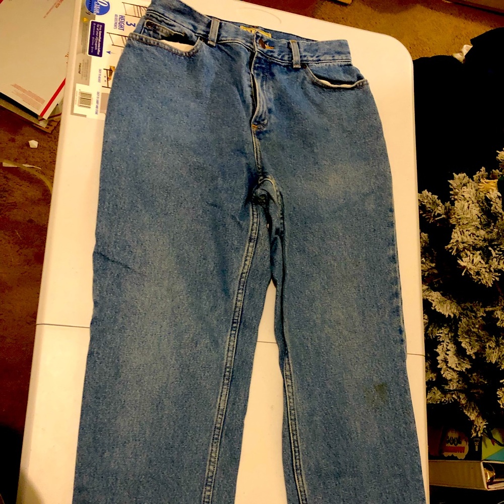 L.L Bean womens size 6 blue jeans